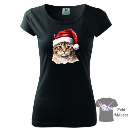 Christmas Cat T-shirt 