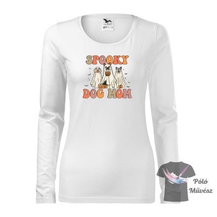 Spooky Dog Mom T-shirt - Halloween Shirt
