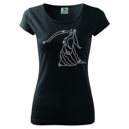 Horse rhinestone T-shirt - Horse Crystal Shirt