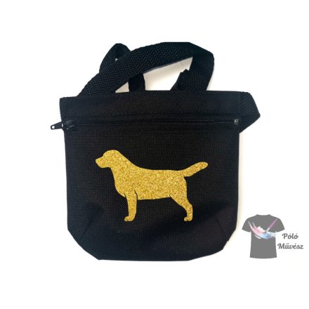 Labrador Dog Treat bag with adjustable belt