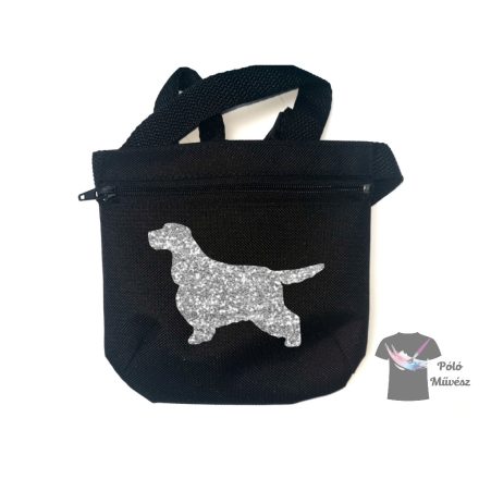 English Cocker Spaniel Dog Treat bag with adjustable belt