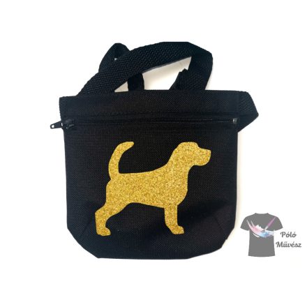 Beagle Dog Treat bag with adjustable belt