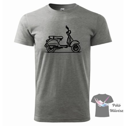 Vespa Motorbike T-shirt -  Motocross Shirt