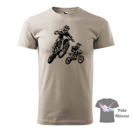 Father and son Motorbike T-shirt -  Motocross Shirt