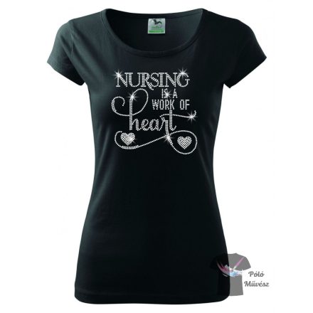 Nurse rhinestone T-shirt