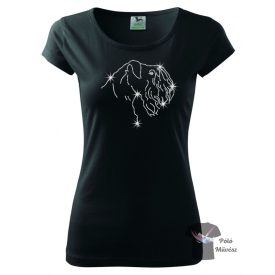   Cesky Terrier Rhinestone T-shirt - Cesky Terrier Crystal Shirt