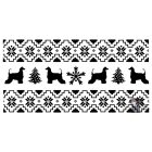 Cristmas Afghan Hound T-shirt 