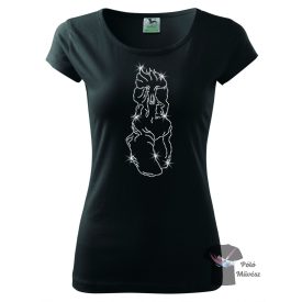 Afghan Hound Rhinestone T-shirt - Afghan Hound Crystal Shirt