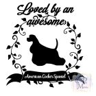 American Cocker Spaniel T-shirt - American Cocker Spaniel Shirt / Hoodie