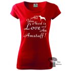American Staffordshire Terrier T-shirt - Amstaff Shirt / Hoodie