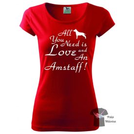   American Staffordshire Terrier T-shirt - Amstaff Shirt / Hoodie