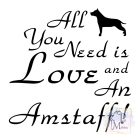 American Staffordshire Terrier T-shirt - Amstaff Shirt / Hoodie