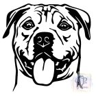 American Staffordshire Terrier T-shirt - Amstaff Shirt / Hoodie