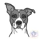 American Staffordshire Terrier T-shirt - Amstaff Shirt / Hoodie