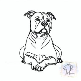   American Staffordshire Terrier T-shirt - Amstaff Shirt / Hoodie