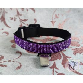 Ringnumber holder armband with rhinestones