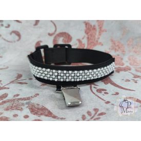 Ringnumber holder armband with rhinestones