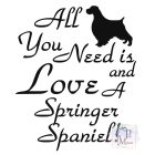 English Springer Spaniel T-shirt - English Springer Spaniel Shirt / Hoodie