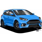 Ford Fiesta Car T-shirt 