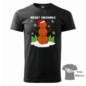 Christmas Basketball T-shirt
