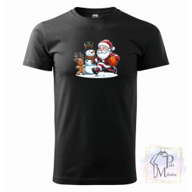 Christmas Basketball T-shirt