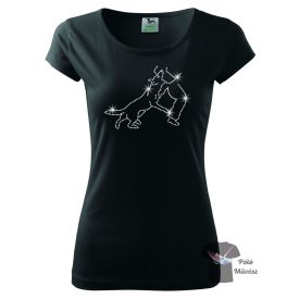 Belgian Shepherd Rhinestone T-shirt - Malinois Crystal Shirt