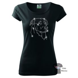  Beauceron Rhinestone T-shirt - Berger de beauce Crystal Shirt