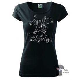 Birthday rhinestone T-shirt