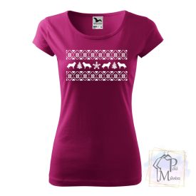   Christmas Bernese Mountain Dog T-shirt - Bernese Mountain Dog Shirt
