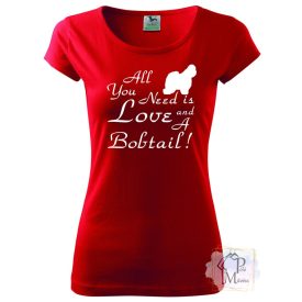 Bobtail T-shirt - Old English Sheepdog Shirt