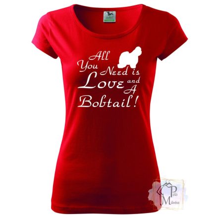 Bobtail T-shirt - Old English Sheepdog Shirt