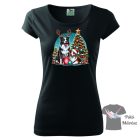 Border Collie Christmas T-shirt - Border Collie Shirt