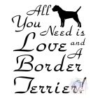 Border Terrier T-shirt - Border Terrier Shirt