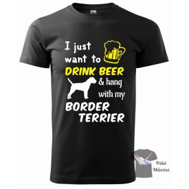 Border Terrier T-shirt - Border Terrier Shirt