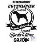 Border Terrier T-shirt - Border Terrier Shirt