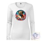 Christmas Border Terrier T-shirt - Border Terrier Shirt