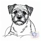 Border Terrier T-shirt - Border Terrier Shirt