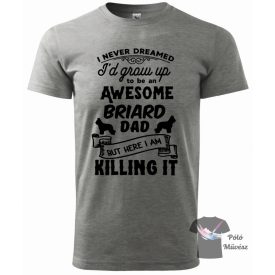 Briard T-shirt - Berger de Brie Shirt