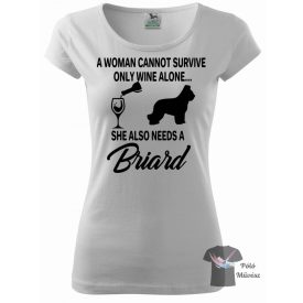Briard T-shirt - Berger de Brie Shirt