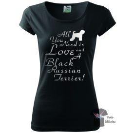 Black Russian Terrier T-shirt - Black Russian Terrier Shirt