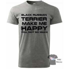 Black Russian Terrier T-shirt - Black Russian Terrier Shirt