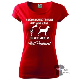   Black and Tan Coonhound T-shirt - Black and Tan Coonhound Shirt