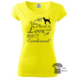   Black and Tan Coonhound T-shirt - Black and Tan Coonhound Shirt