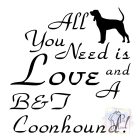 Black and Tan Coonhound T-shirt - Black and Tan Coonhound Shirt