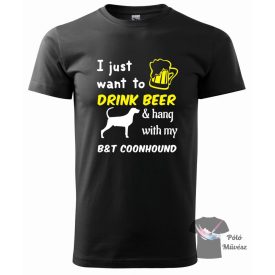   Black and Tan Coonhound T-shirt - Black and Tan Coonhound Shirt