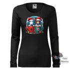 Christmas Bull Terrier T-shirt - BullTerrier Shirt