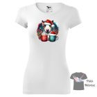 Christmas Bull Terrier T-shirt - BullTerrier Shirt