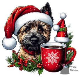Christmas Cairn Terrier T-shirt - Cairn Terrier Shirt