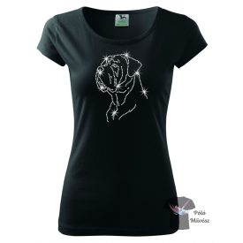 Cane Corso Rhinestone T-shirt - Cane Corso Crystal Shirt