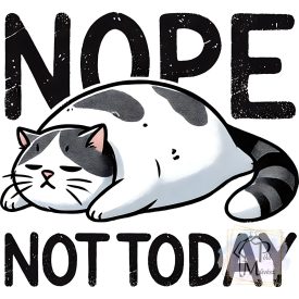Nope not today Cat T-shirt - Cat Hoodie